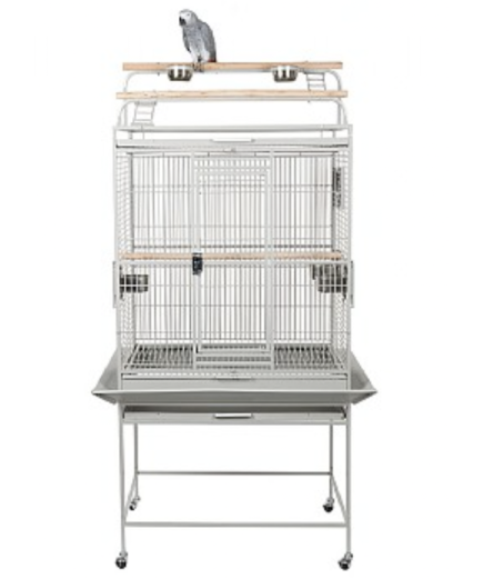 Rainforest Cages Dakota Play Gym Top Parrot Cage - Stone
